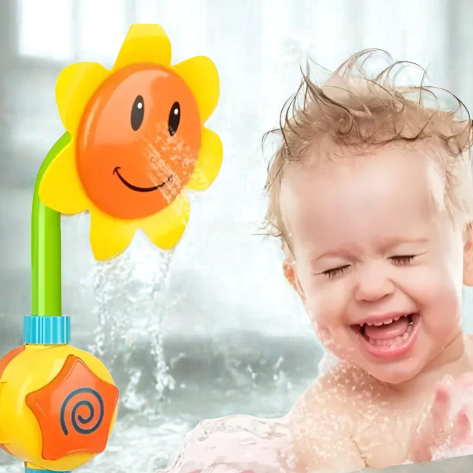 Girasol Para Baño Regadera Juguete Full